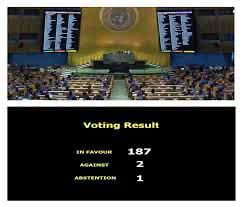 Overwhelming support for 2024 UN resolution calling for an end to US embargo